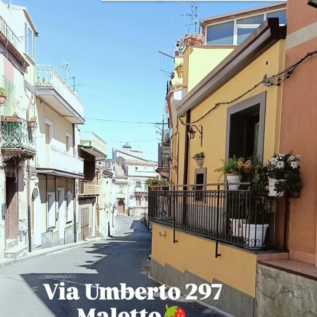 فيلا Casa Parrinello Maletto Etna بيت للعطل